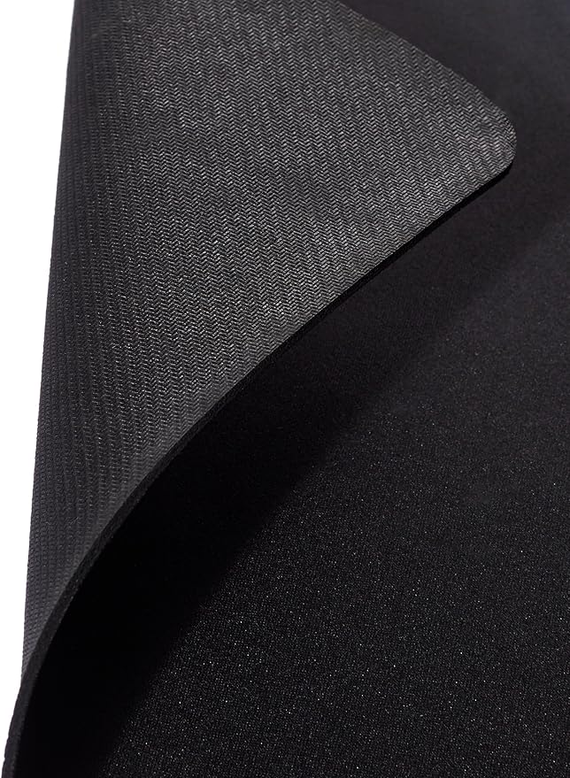 Amazon Basics Large Extended Computer Rectangular Mouse Pad, 16.7 x 35.7 inch, Black