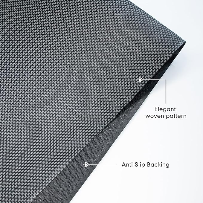 Sycoodeal Chair Mat,36" x 48" Office Chair Mat for Hardwood and Tile Floor, Heavy Duty Floor Protector for Rolling Chairs,Non-Slip,Computer Mat for Home Office(Grey)